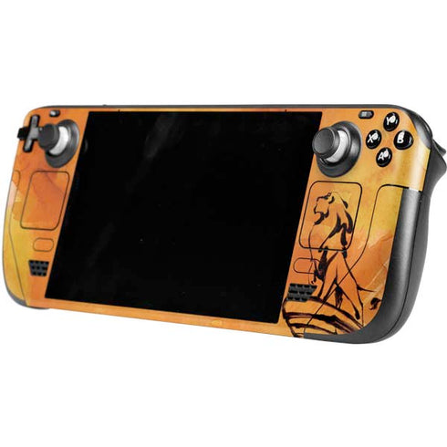 Disney The Lion King Mufasa Water Color Art Steam Deck Handheld Gaming Computer Skin